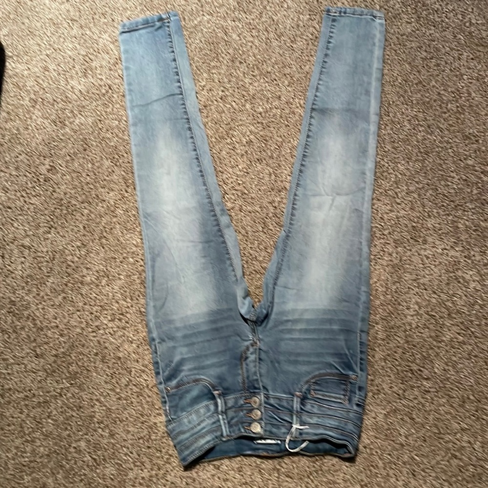 Mudd Girls jeans Size 10child adjustable elastic waist
